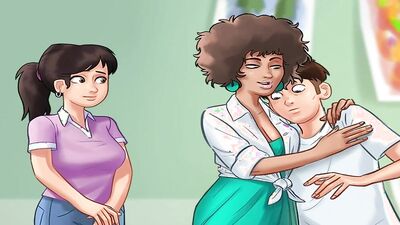 Experience the ultimate MILF fantasy in this 3D hentai game with Russian babes