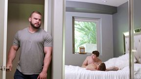 Gunner, Nathan Styles, and Dax Carter ~ Threesome Orgy Next Door