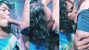 novinho dotado gozo na garganta da wanessa