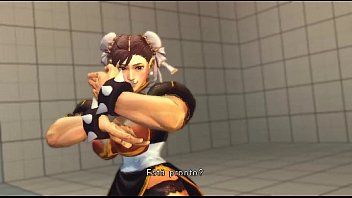 Street Fighter : Chun-Li Hairy Pussy Big Tits