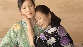 Junko Mishima In Mature Lesbian Friends Sticky Hot Spring Trip - .3