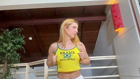 apostou o cu no jogo do brasil