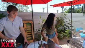 Flourish University Dorm Life - Jasmine Wilde and Anthony Pierce with Gracie Squirts