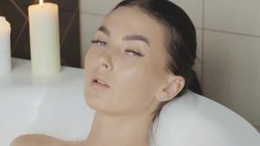 ”Big natural tits beauty enjoyed sexy posing & exposed gorgeous huge tits”