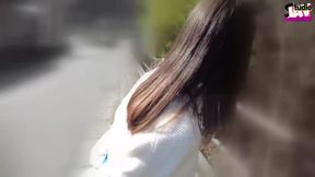 Street Soak - Can You Handle How This Huge-bust Beauty Gets Juicy in the Open? Chapter-1