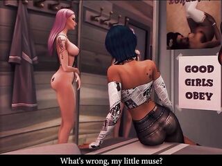 HAWT FUTANARI DRUMMER CREAMPIES GROUPIE FLOOZY DURING THE TIME THAT ON JOURNEY - SIMS 4