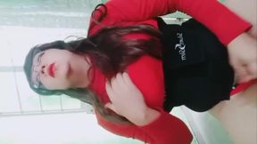 Vilma Chokes Shaggy's Cock Gushes Shemale Cum Explosion