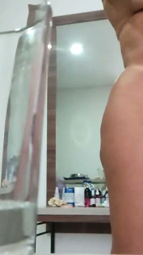 Intimate moment of a girl changing her clothes   Clip 1