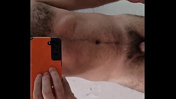 Peludo queimado de sol depois de um dia de praia