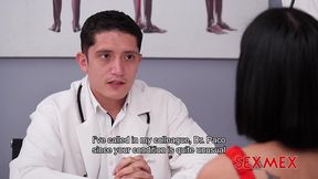 sexmex - threesome with the doctors . maria rojas