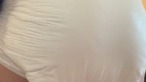 Diaper Boy Playing in Diaper and has accident