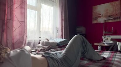 Naughty Girl Gets Bored and Starts Masturbating