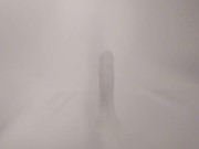 Latino Thug Takes Extra Big Dildo Anal