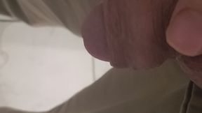 A little pee from a little dick