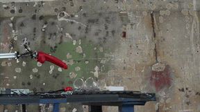 Fuck machine fucked and nipple vacuum