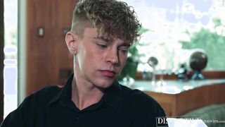 Stepuncle Dale Savage breeds twink Harley Xavier in ass for inheritance