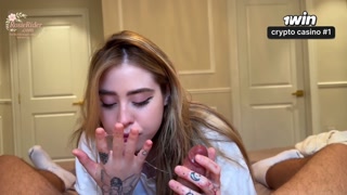 Little StepSister SNEAKS Into My Room... FORGOT TO WEAR PANTIES-Rosie Rider