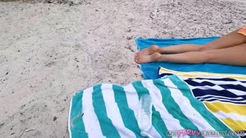 Public Beach Seduction: Stepsis Serena Santos Spills Secrets