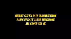 American chubby girl Katy Jayne seduces brothers in a cum-soaked threesome