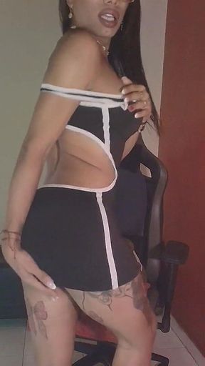 Sensual and Provocative Black
