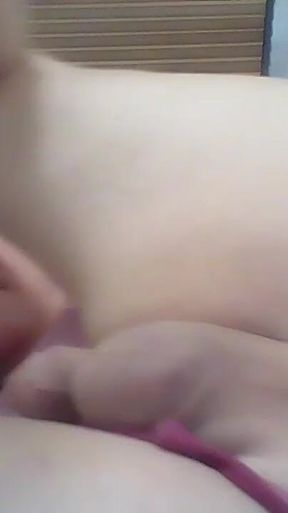 Tease: Solo Trans Beauty Having Fun with Her Favorite Toy
