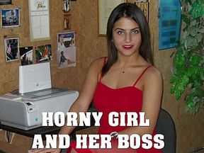 The Horny Office Girl is a Playmate