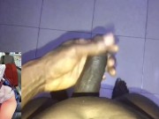 ESCALATOR SEX TONIKZALEX STROKING BBC MOANS, TALKS DIRTY & CUMS HUGE LOAD CUM INSIDE CARTOON