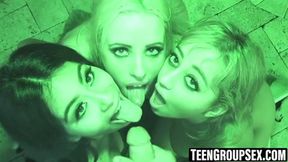 Aspen Romanoff and Monica Asis' nightvision camera bang