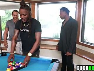 Tractable Cuck Watching Wife Team-fucked By BBCs