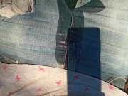 Chica Desesperada mea sus panties