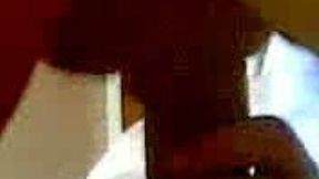 Pale skin girlfriend sucks my big cock in 69 position