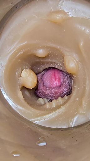 Camera Inside Deep Captures Huge Ejaculation of Sperm 2 Times