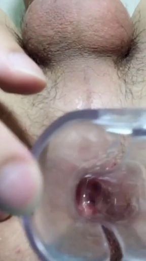 Epic moment from &quot;Asian Boy Anal Gape Gaping Ass Challenge By Taiwan Public Slave&quot;