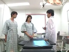 Sultry Japanese Patient Gets Kinky Doctor Exam Probing Her Hairy Pussy