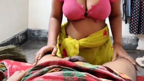 Penis in the Maid's Pussy and Fucked Her Hard When the Wife Was Not at Home