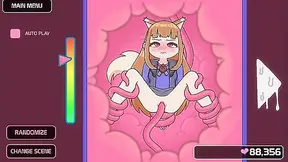 Eldritch Siren Claims Locker Room with Feral Wolf Deity Lust