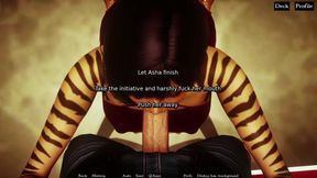 Furrhouse Chapter 16 Part 1 - Ball Draining Deepthroat by Monster Girl (no Voiceover)