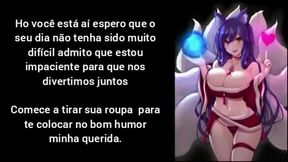 JOI HENTAI BR PT AHRI PARA MULHERES