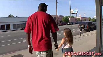 Midget Babes With Huge Black Guy