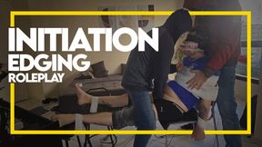 Initiation - Part 1 (1080p) Gay Bondage - Gay Domination - Edging - Foot Fetish - Foot Worship - Submission - Mask - Cum Control - Masturbation - BDSM
