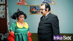 El Chibolo  18 - Don Panz&oacute_n se cobra la renta comi&eacute_ndose la torta de jam&oacute_n de la Cholondrina- Capitulo II