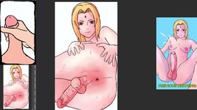 Futanari Tsunade Dick and Ass While You Stroke for 10 Minutes