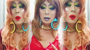 Sissy porn niclo  slut makeup