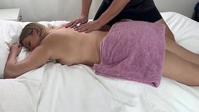 Step Mom Gets Rub Down From Step Son Turns Into Fuck Fest