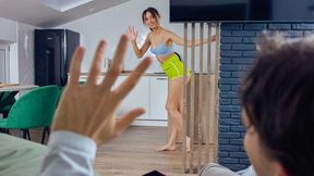 Cowgirl video with mysterious Ashly Rabbit from Karup's Private Collection