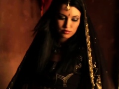 Lovely Brunette Dance Gracefully While Trying To Seduce