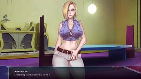 Blonde Bulma & Redhead Videl Suck Goku's Dick In Dragon Ball Z Hentai Scene