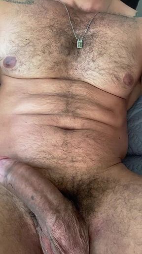 male masturbating.