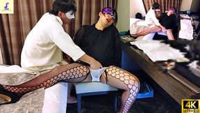 Mature Asian MILF in high heels enjoys sensual caresses