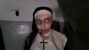 invocacao anal - a freira do cu quente ( especial de halloween )